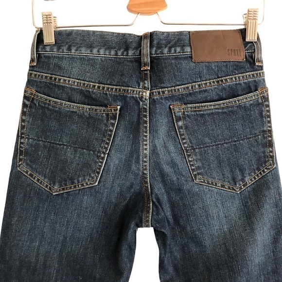 Spoke Mens Size 28 Build A Straight Leg Jeans - Picture 8 of 9